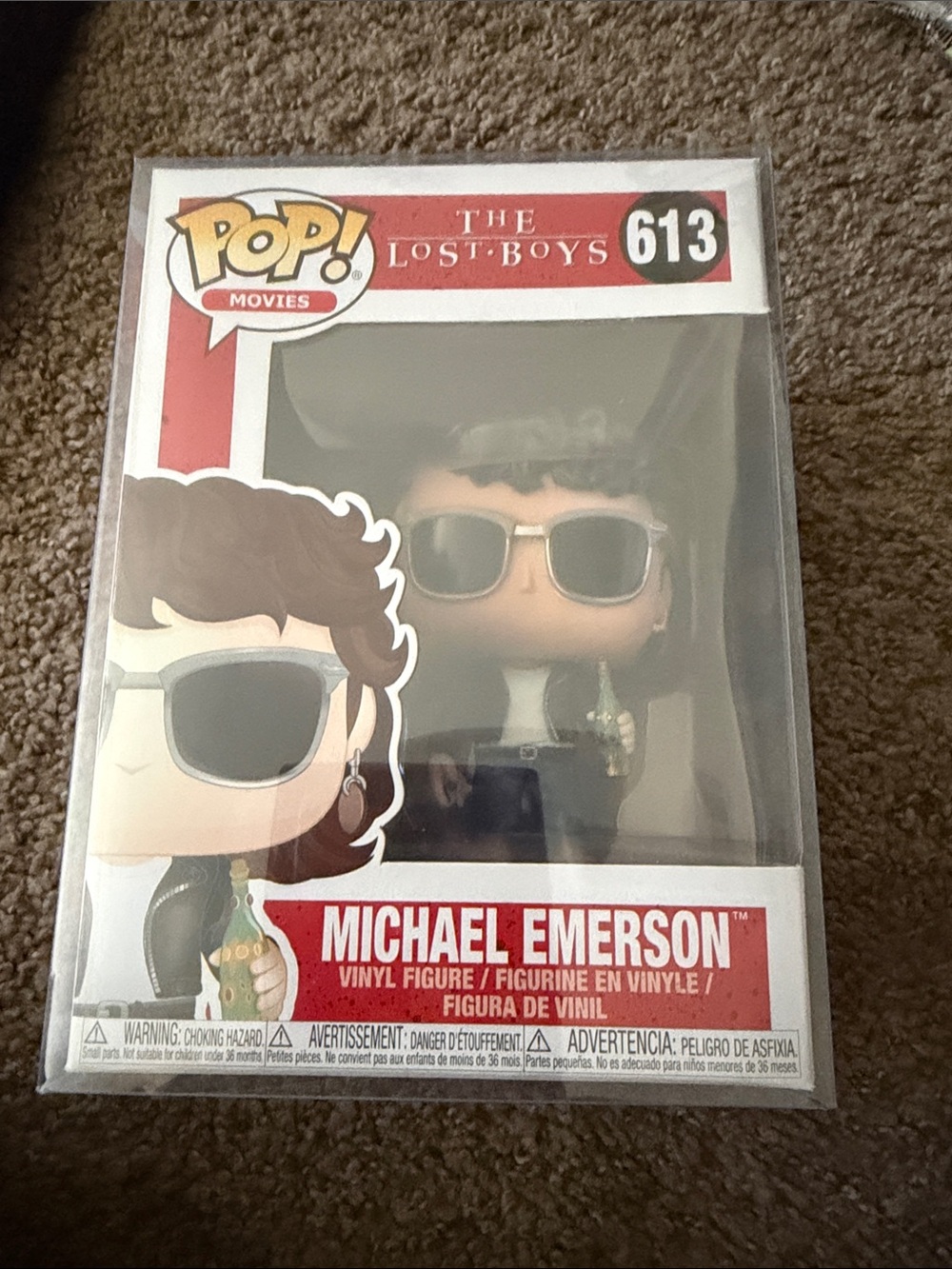 Funko Pop! Michael Emerson Vinyl Figure - Black, White, Red, Gold